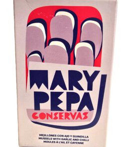 Mejillones al ajillo 120g Mary Pepa