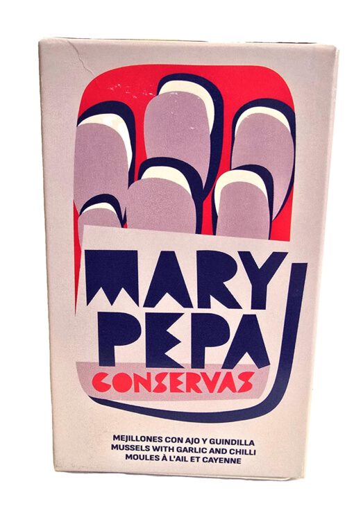Mejillones al ajillo 120g Mary Pepa