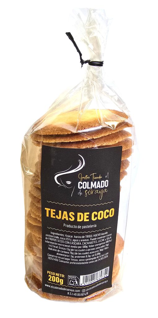 Tejas de coco 200g