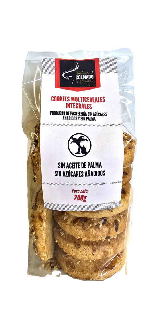 Cookies multicereales integrales 200g