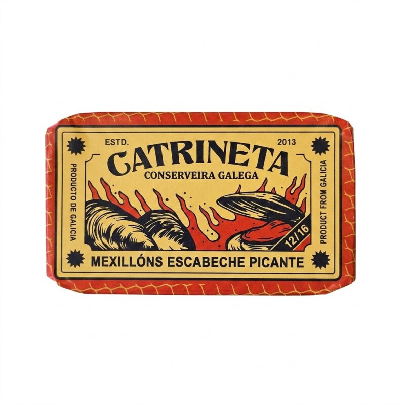 Mejillon en Escabeche Picante 110g Catrineta