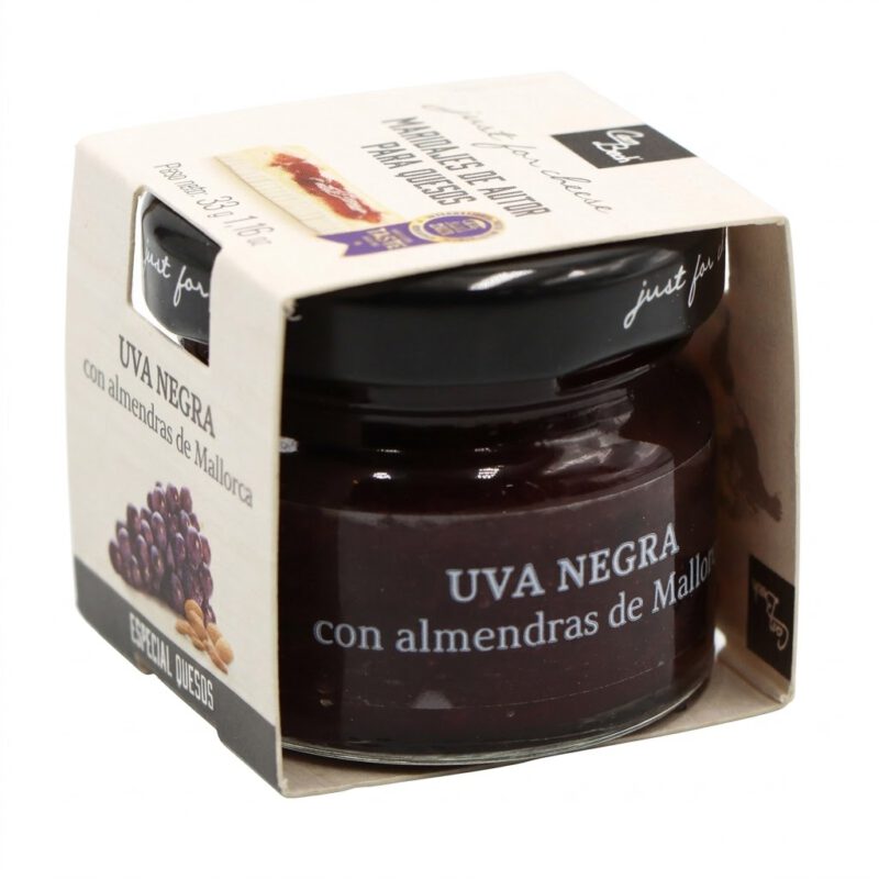 Mermelada de Uva Negra con Almendra de Mallorca 33g Can Bech