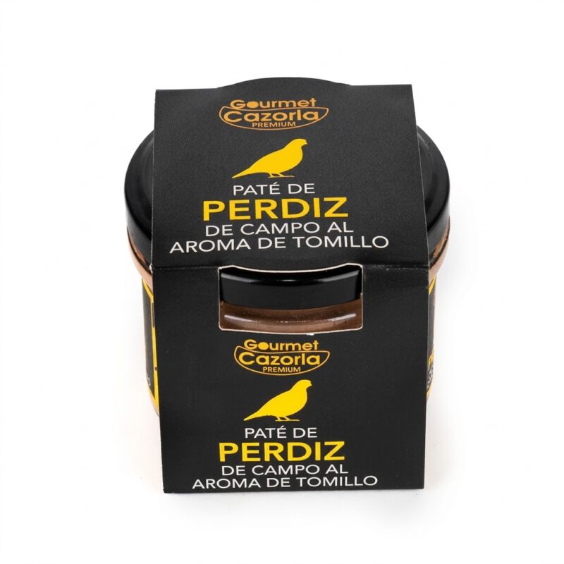 Pate Perdiz de Campo Aroma Tomillo 110g Gourmet Cazorla