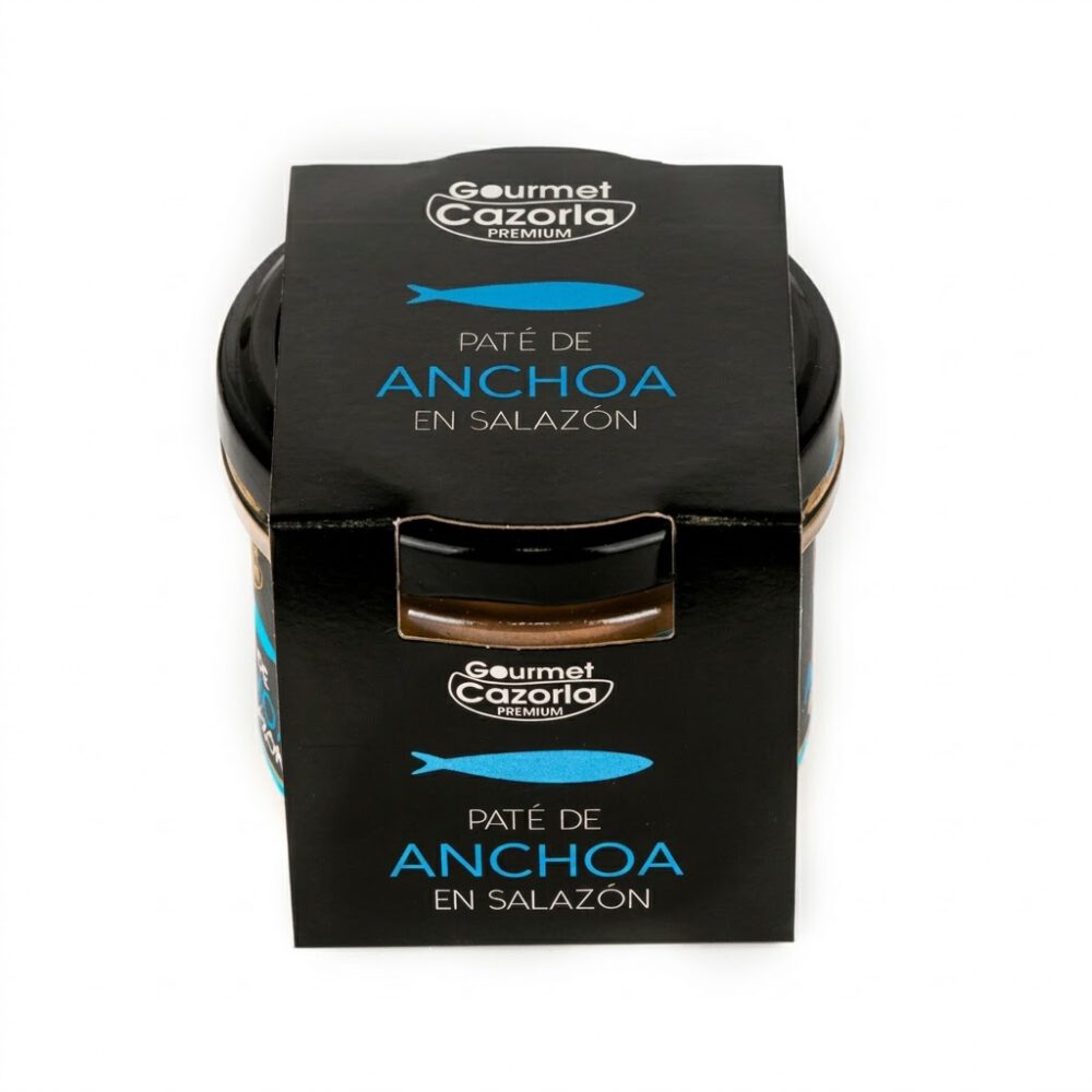 Pate de Anchoas 110g Gourmet Cazorla 1 Pate de Anchoas 110g Gourmet Cazorla