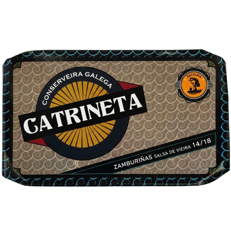 Zamburiñas en Salsa de Vieiras 110g Catrineta