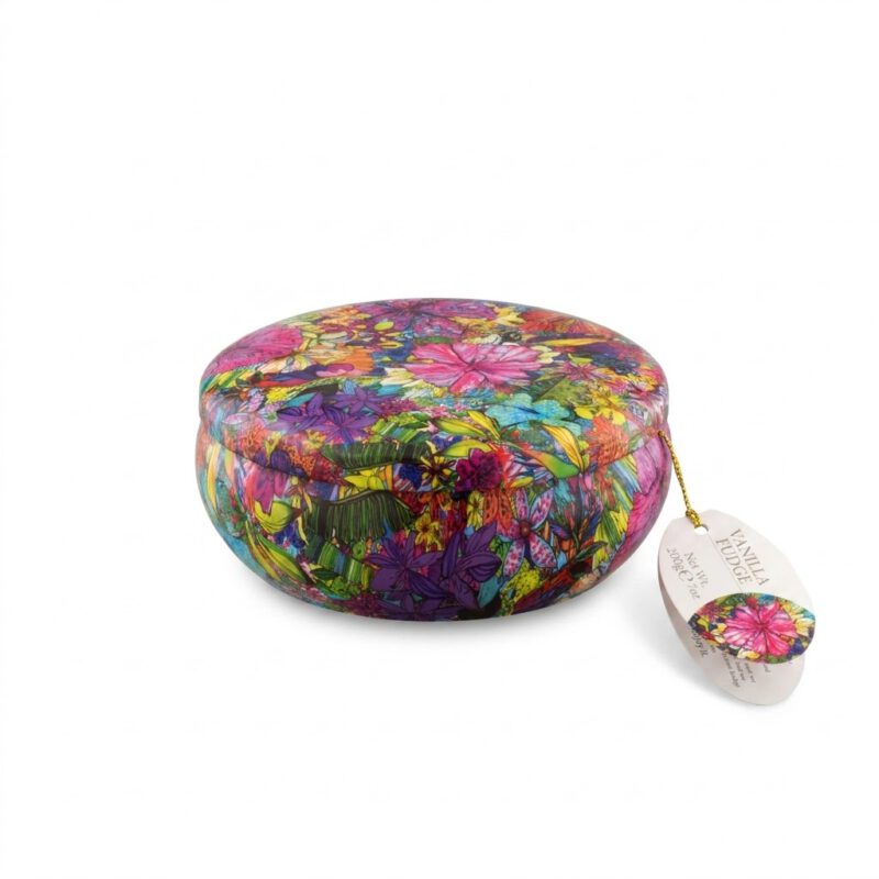 Lata redonda Caramelos de Toffe de Flores 200g Gardiners of Scotland