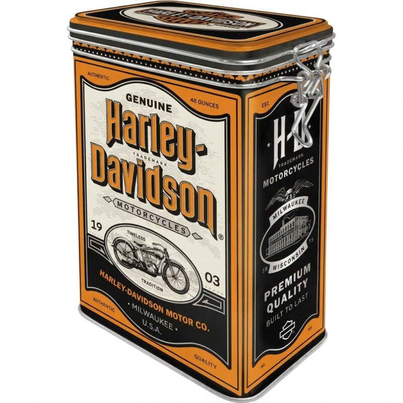 Lata clip Harley Davidson