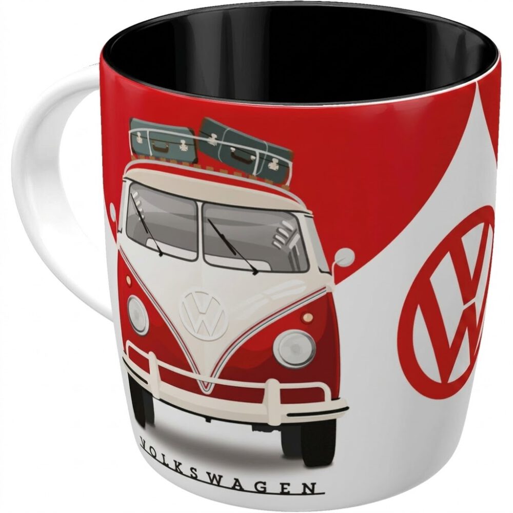 Taza Volkswagen roja 330ml 1 Taza Volkswagen roja 330ml
