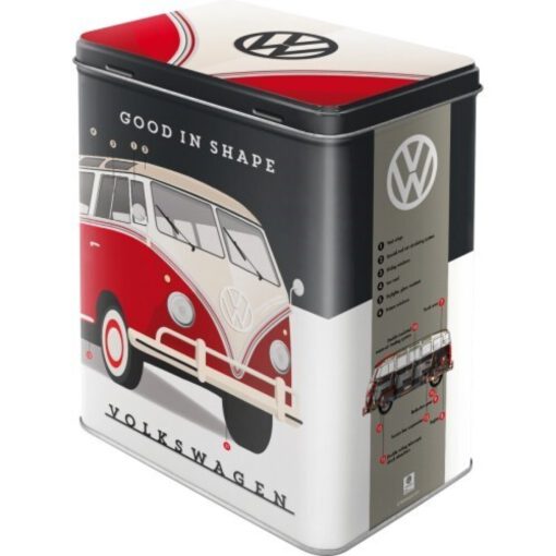 lata L volkswagen roja