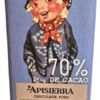 Chocolate puro 70% 115g Apisierra