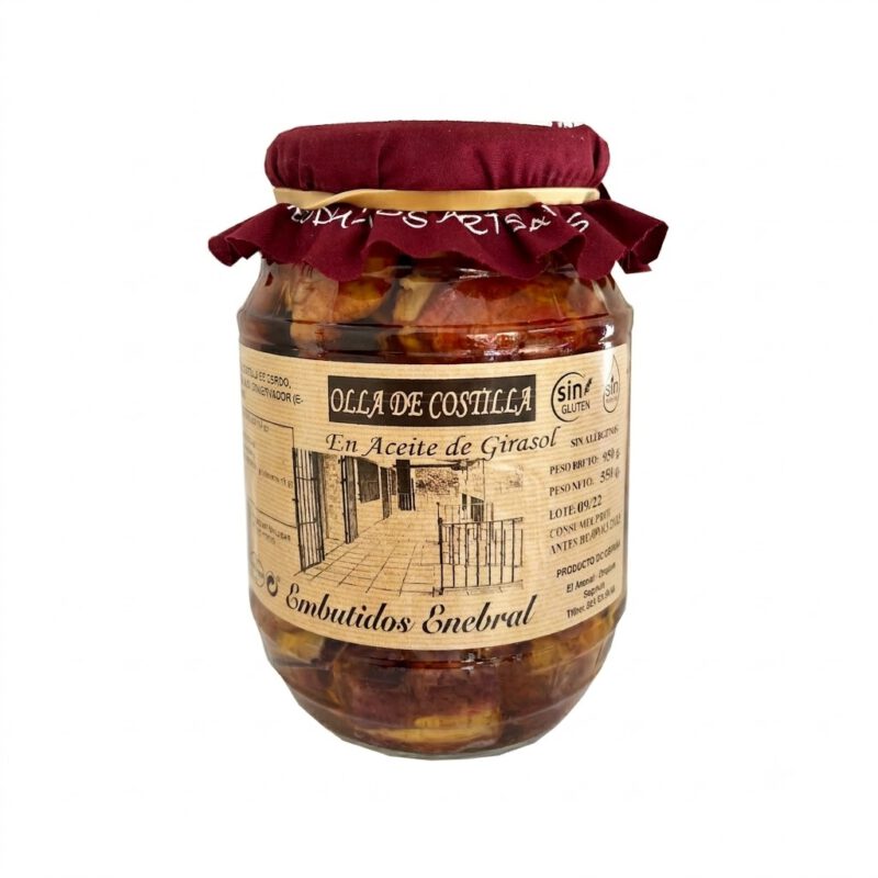 Costilla Frita en Aceite 1kg El Enebral