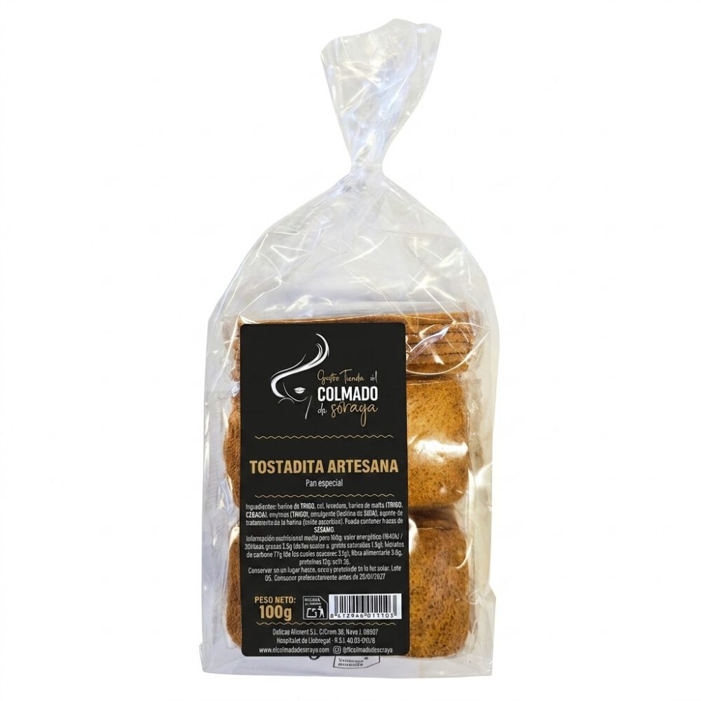 Tostadita artesana 100g 1 Tostadita artesana 100g