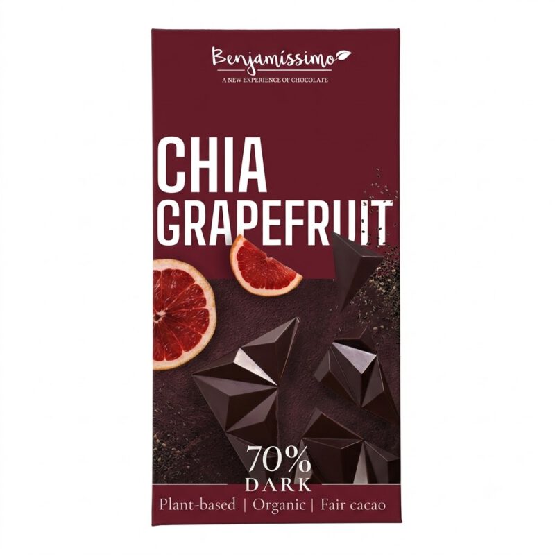 Chocolate con Chia y Pomelo 60g Benjamissimo
