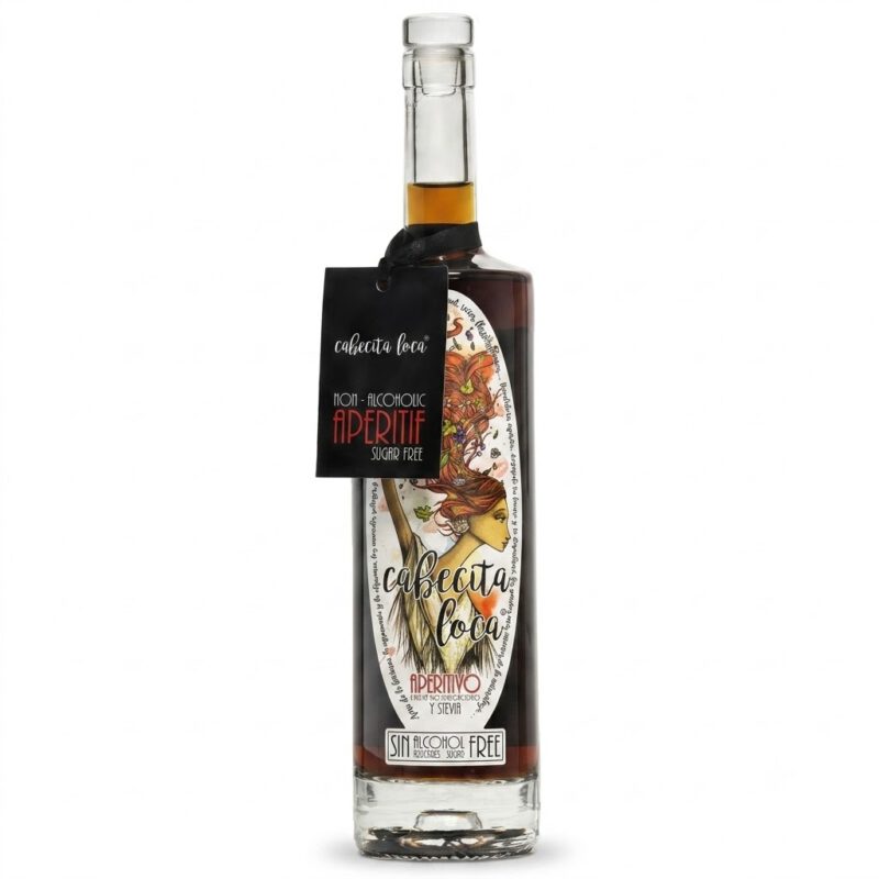 Vermut Rojo Cabecita Loca SIN ALCOCHOL 75cl