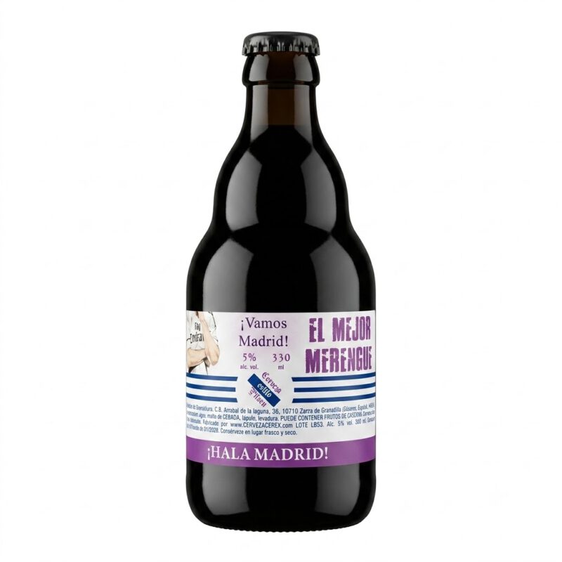 Cerveza Real Madrid 33cl Cerex