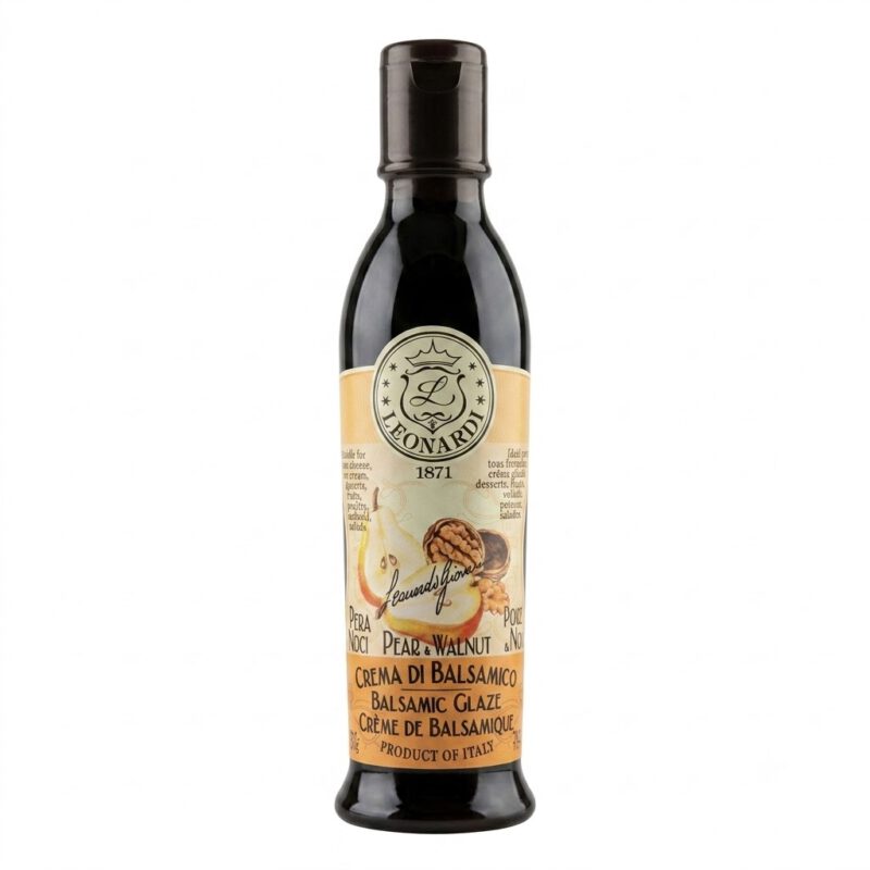 Crema balsámica de Pera y Nuez 220g Leonardi