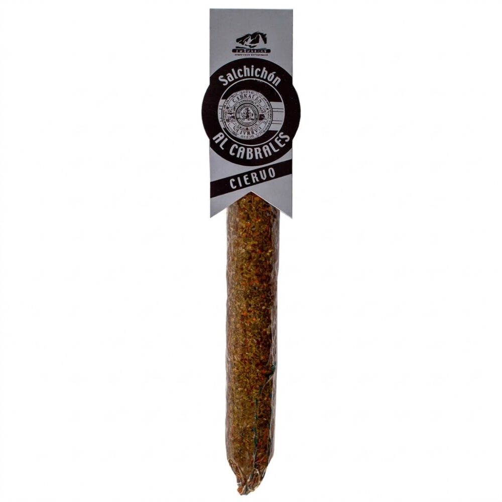 Salchichon al cabrales de Ciervo 350g Embuastur 1 Salchichon al cabrales de Ciervo 350g Embuastur