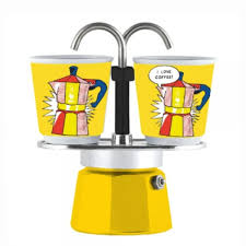 Set mini express amarilla 2 tazas Bialetti
