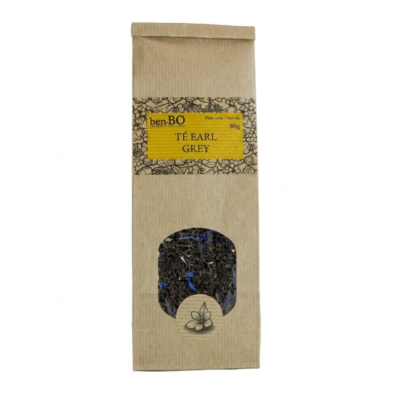 Te Negro Earl Grey 80g Benbo Gourmet