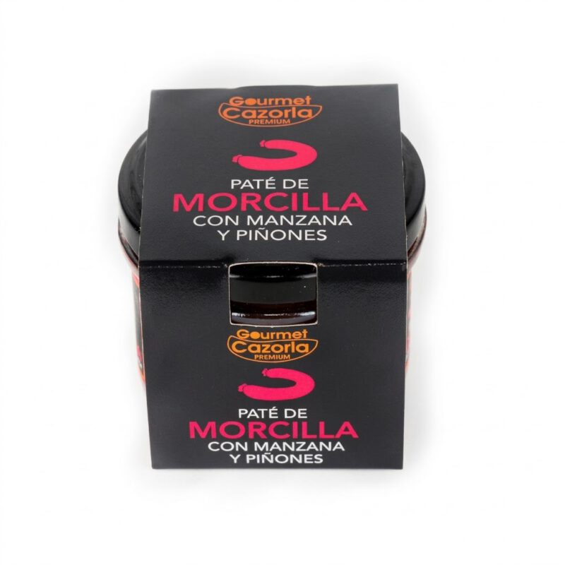 Pate Morcilla con mazana y piñones110g Gourmet Cazorla