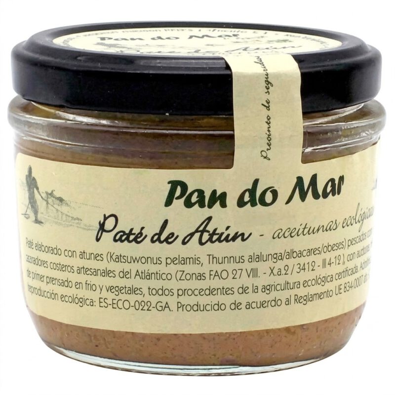Pate de Atun y aceitunas 125g Pan do Mar