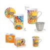 Taza Toro Gaudi Filtro Tapa 3 piezas