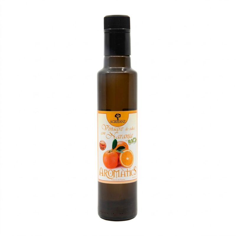 Vinagre de Sidra con Naranja 250ml ECO Agrisanz