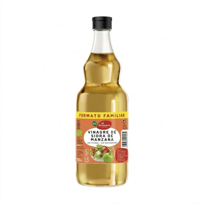 Vinagre sin filtrar 750ml El Granero Integral