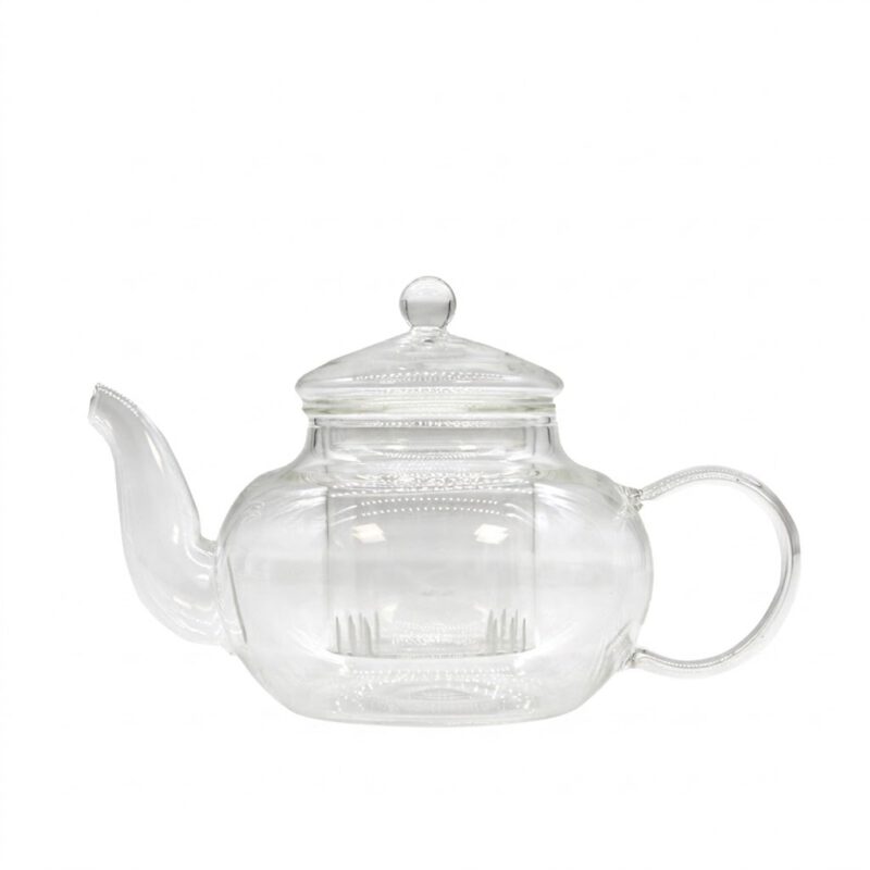 Tetera de vidrio con infusor Perla redonda 400ml