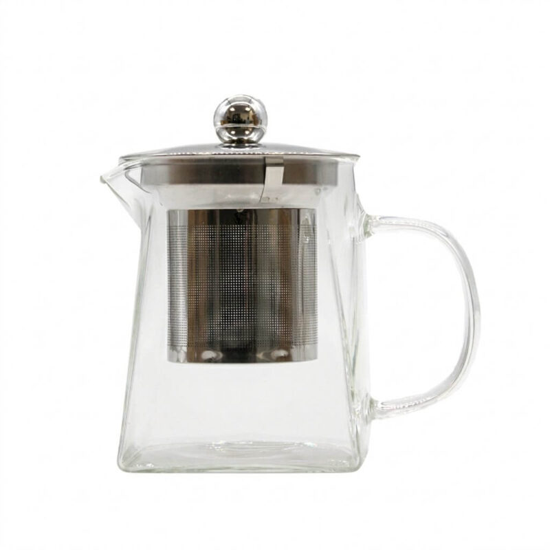 Tetera de vidrio con infusor forma Torre 350ml