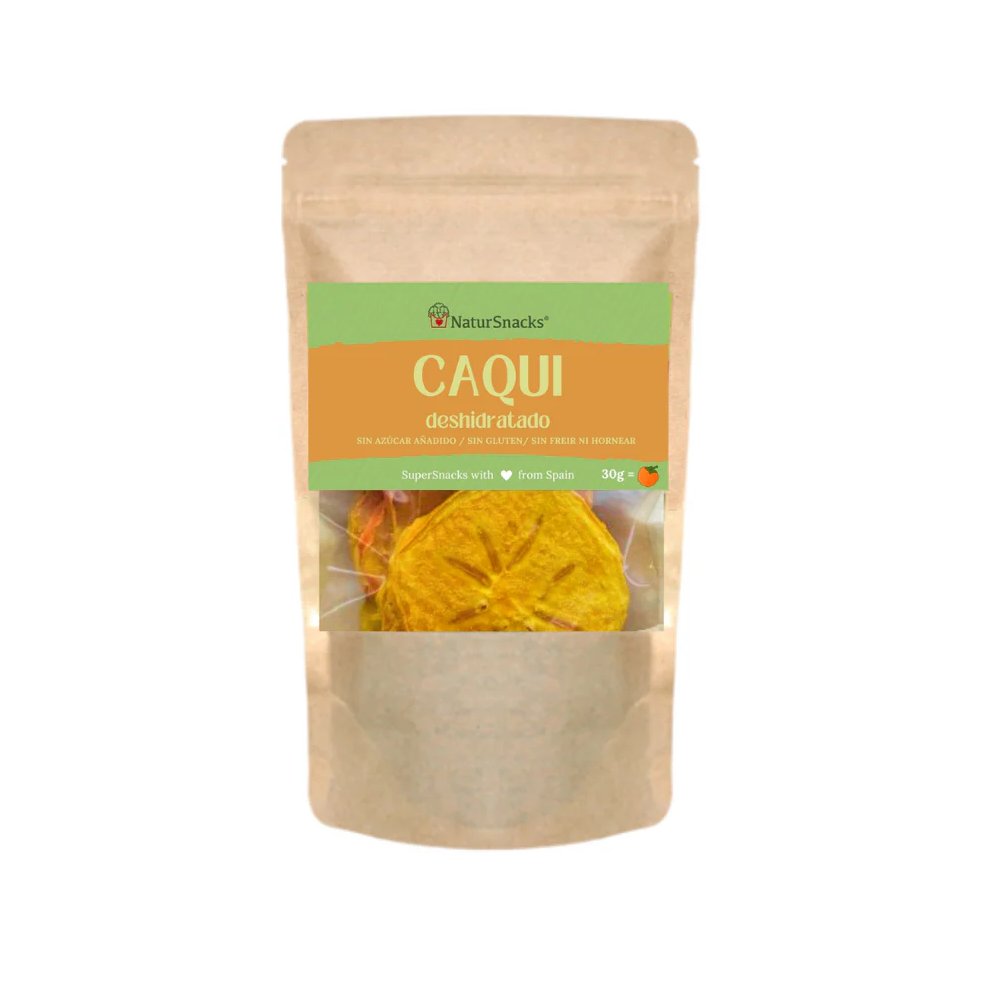 Caqui deshidratado 30g Natursnack 1 Caqui deshidratado 30g Natursnack