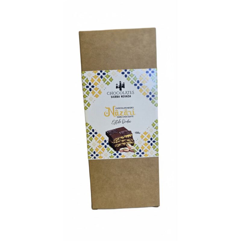Chocolate negro Nazari 150g Chocolates Sierra Nevada