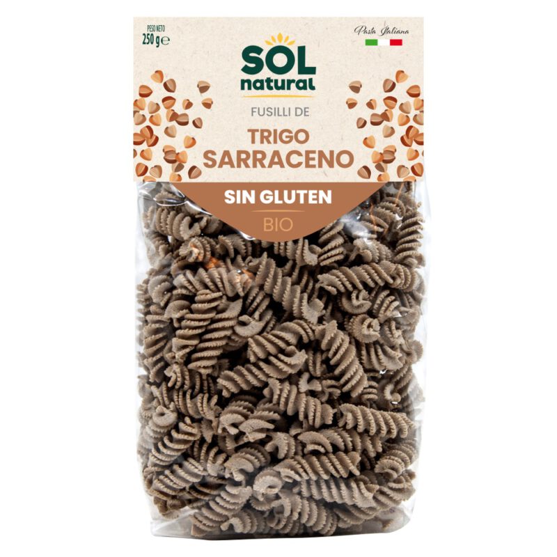 Fusilli Trigo Sarraceno 250g Sol Natural