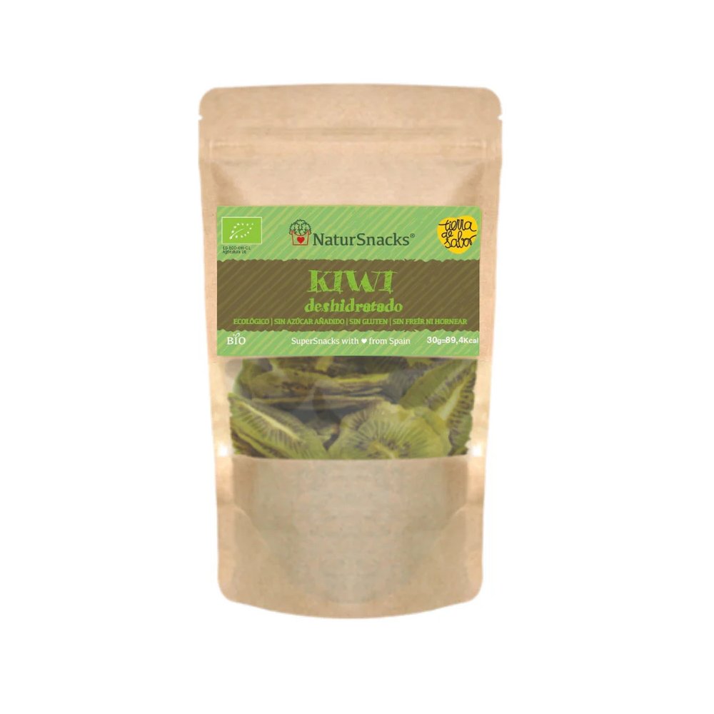 Kiwi deshidratado 30g Natursnack 1 Kiwi deshidratado 30g Natursnack