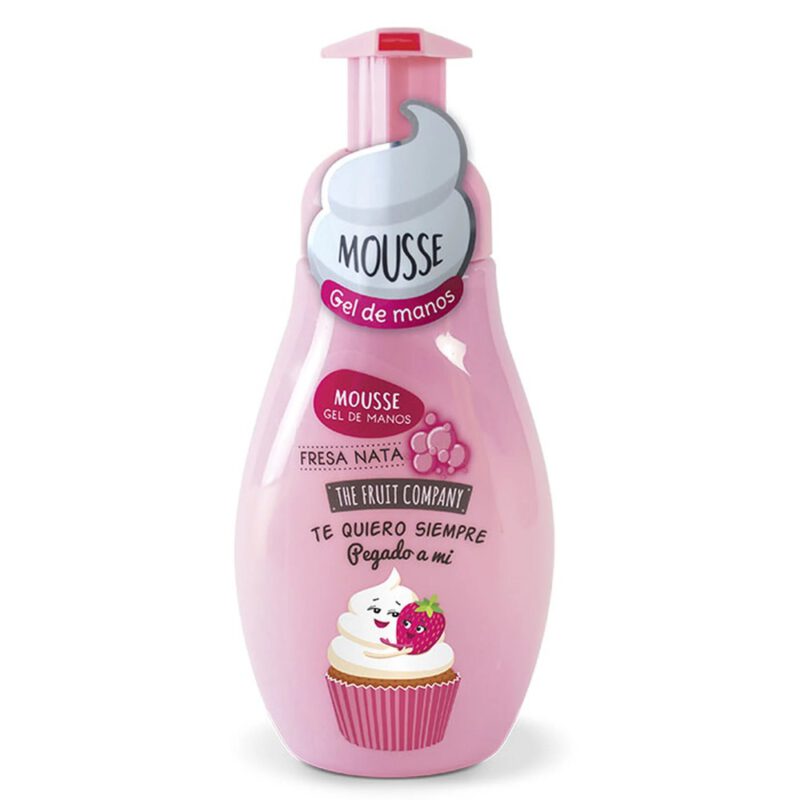 Mousse gel de manos Fresa Nata 250ml The Fruit Company
