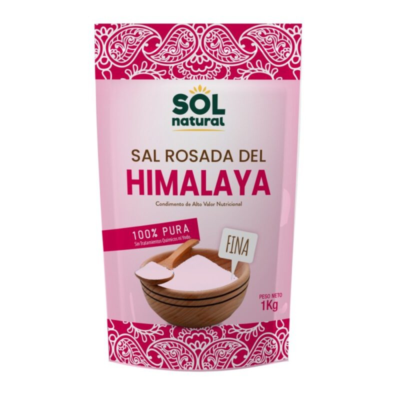 Sal fina del Himalaya 1kg Sol Natural