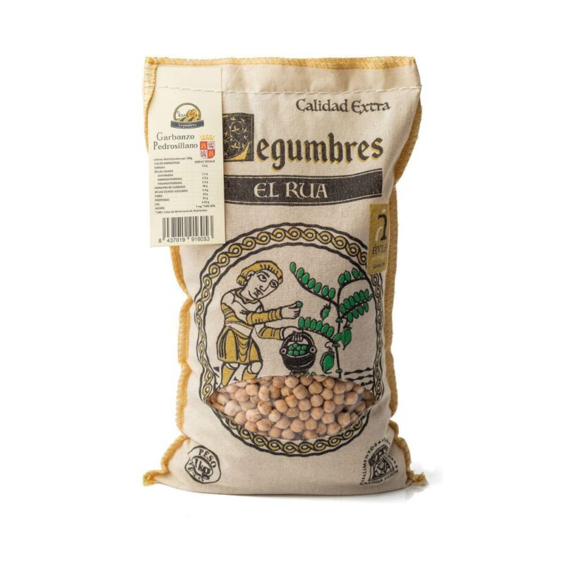 Talega Garbanzo Pedrosillano 1kg Legumbres El Rua