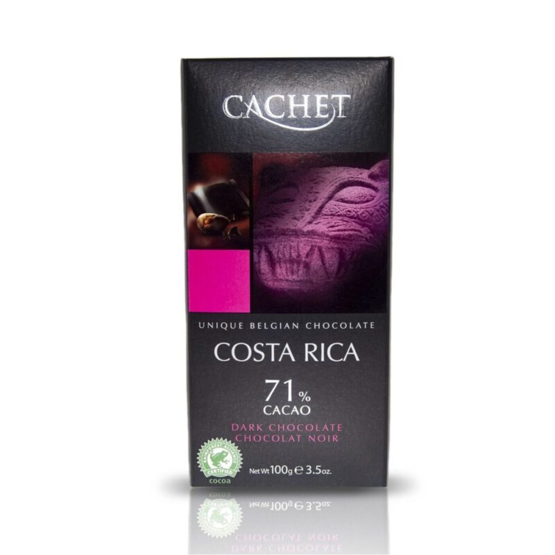 Chocolate extra negro 71% Costa Rica 100g Cachet