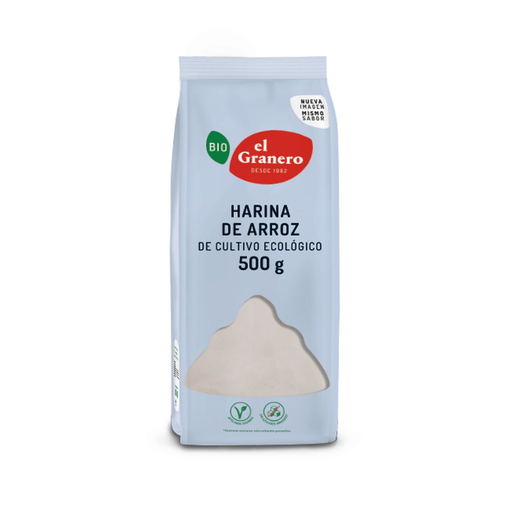 Harina de arroz 500g El Granero Integral 1 Harina de arroz 500g El Granero Integral