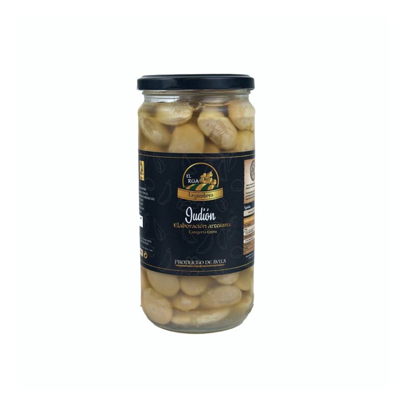 Judión cocido 520g Legumbres El Rua