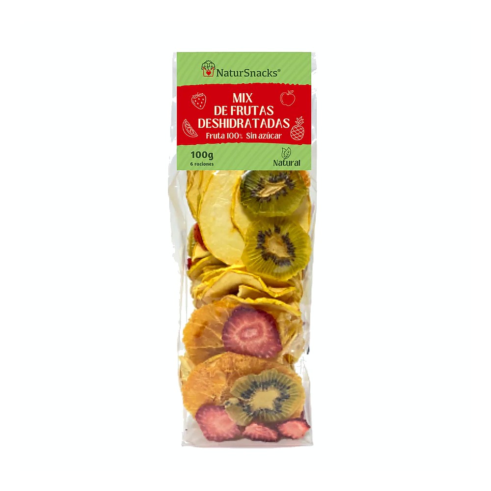 Mix de Frutas deshidratadas 100g Natursnacks 1 Mix de Frutas deshidratadas 100g Natursnacks