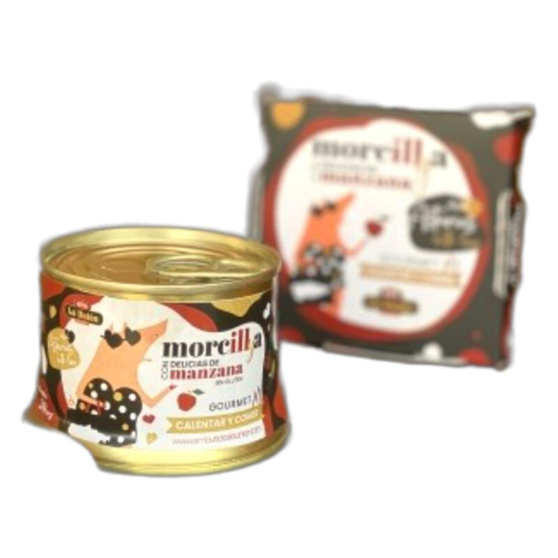 Morcilla con delicias de manzana 140g Embutidos La Union