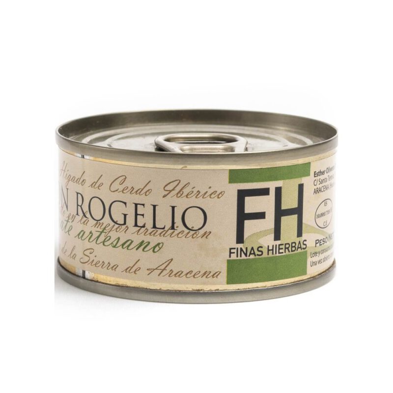 Pate iberico Finas Hierbas 80g Don Rogelio