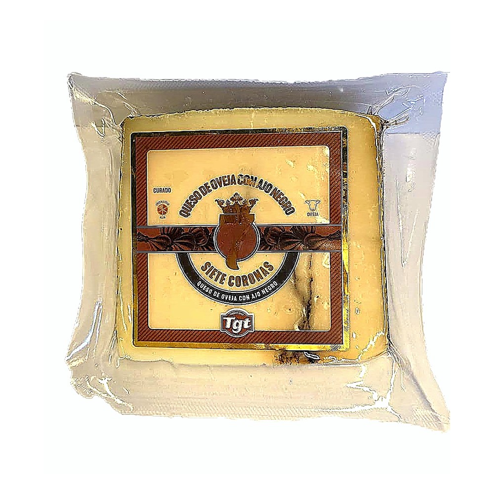 Queso de oveja con Ajo Negro 200g 7 Coronas 1 Queso de oveja con Ajo Negro 200g 7 Coronas