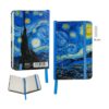 Agenda 9x14 Noche estrellada. Vicent Van Gogh