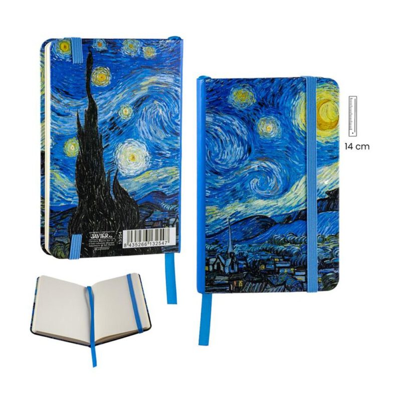 Agenda 9x14 Noche estrellada. Vicent Van Gogh