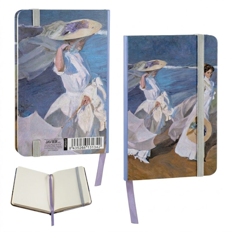 Agenda 9x14 Señoras en la Playa. Sorolla