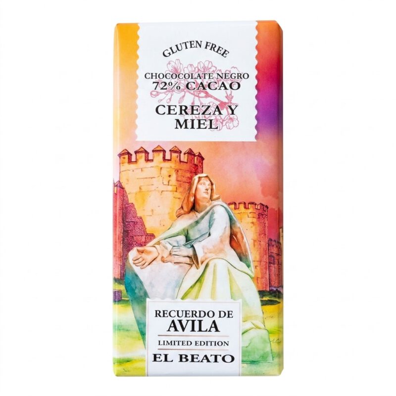 Chocolate negro Cereza y Miel 125g El Beato