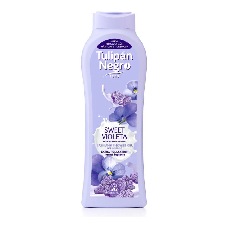 Gel de ducha de Violetas 650ml Tulipan Negro