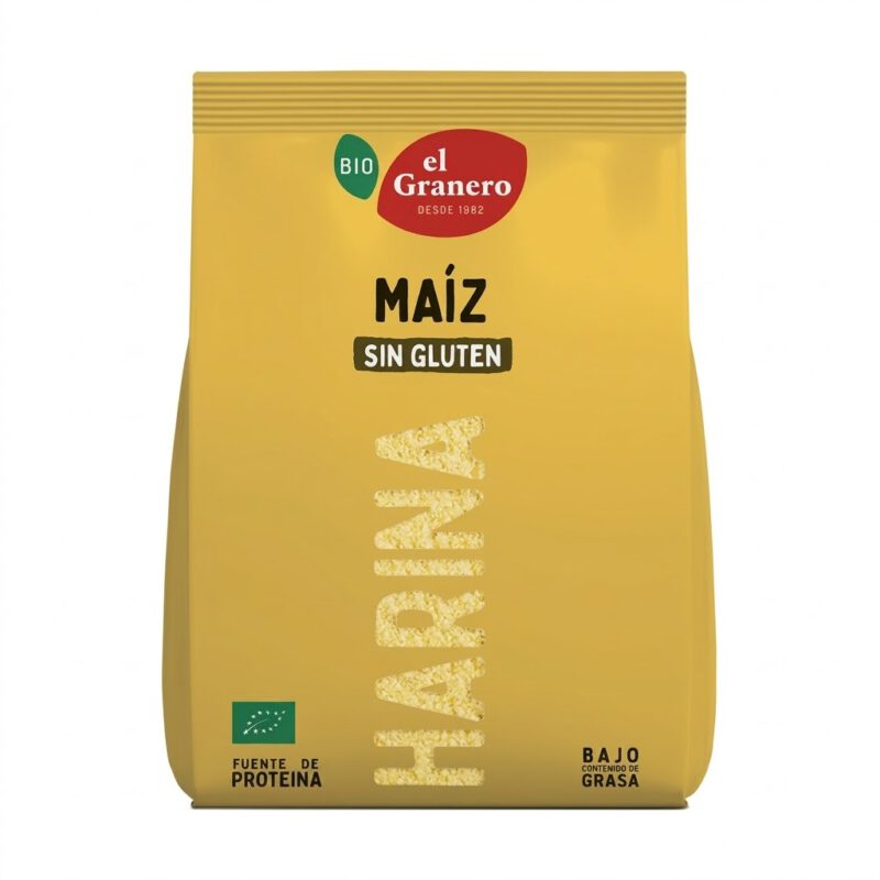 Harina de Maiz 500g El Granero Integral